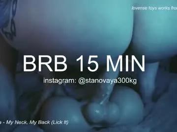 stanovaya300kg on Chaturbate