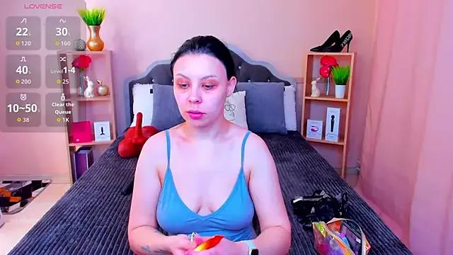 ChloeBrut — Thick dildo in the ass