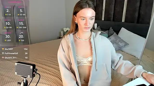 EvaToniz — take off shorts