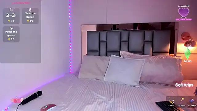 SofiArias — Topless + Oil + Control - 5min - Domi