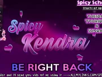 spicykendra from Chaturbate is Freechat