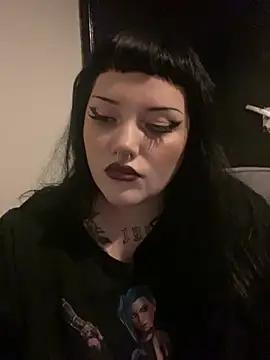 Gothicsiren from StripChat is Freechat